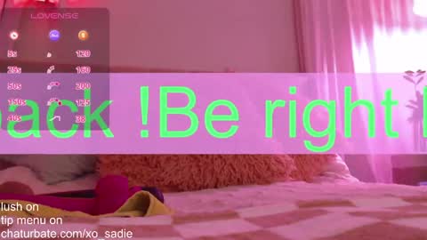 Snapshot of xo_sadie chatting on May 13, 2026, 3:04 am Xo Sadie online show from May 13, 2026, 3:04 am