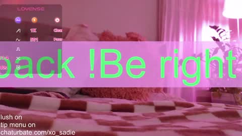 Snapshot of xo_sadie chatting on May 19, 2026, 3:13 am Xo Sadie online show from May 19, 2026, 3:13 am
