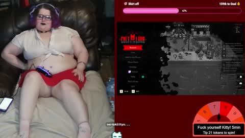 Nerdykitty online show from February 15, 2026, 7:51 am