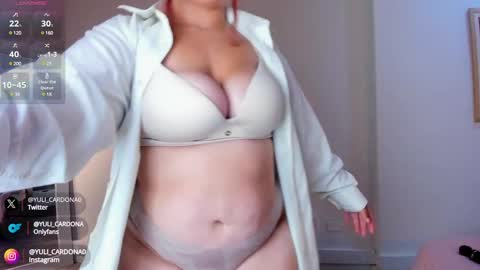 Snapshot of yuli_cardona_ chatting on February 8, 2025, 6:12 pm Yuliet online show from February 8, 2025, 6:12 pm
