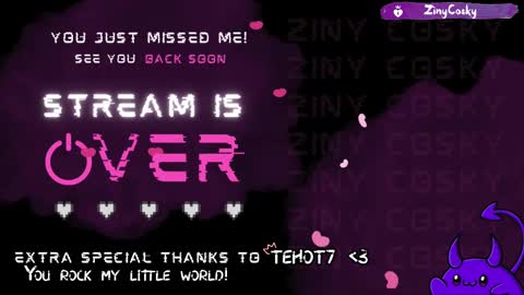 Ziny Cosky online show from February 28, 2025, 5:15 am