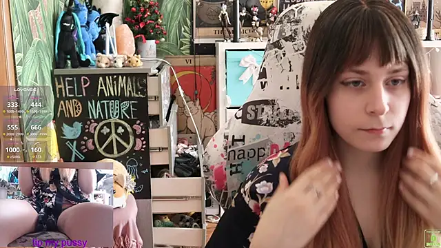 ShiroiFubuki online show from March 21, 2025, 9:01 am