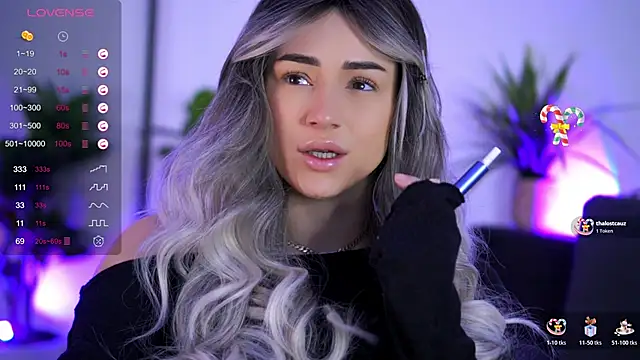 AishaCarter online show from December 18, 2025, 4:07 am