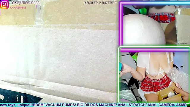 MaryBrook1 online show from September 17, 2025, 8:10 pm