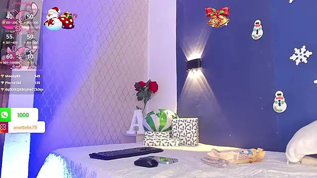 Anette  online show from December 20, 2024, 8:12 pm