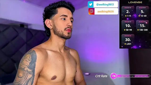 AxelKing1326 online show from February 23, 2025, 9:59 pm