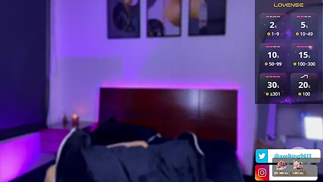 AxelKing1326 online show from January 9, 2026, 10:11 pm