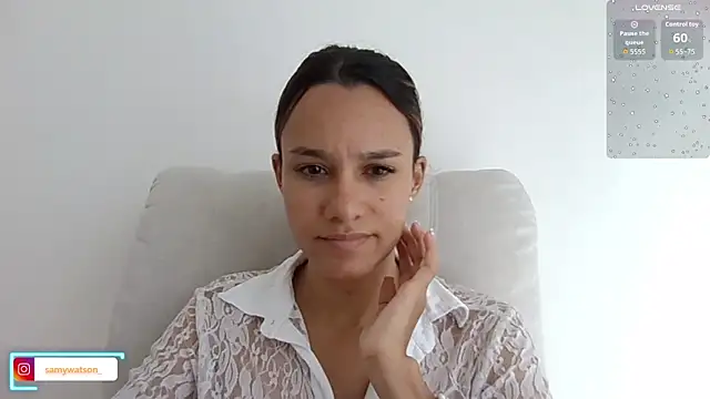 Snapshot of SamanthaWatson chatting on May 13, 2026, 2:58 pm SamanthaWatson online show from May 13, 2026, 2:58 pm