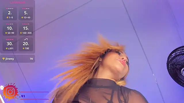 VioletaAbel online show from March 7, 2025, 10:45 am