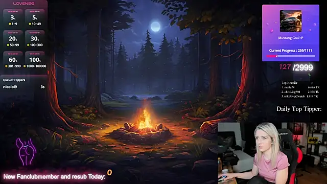 Lisaonthemoon online show from January 26, 2025, 4:09 pm