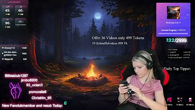 Lisaonthemoon online show from January 26, 2025, 10:13 pm