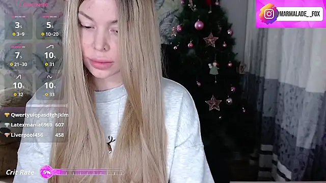 Marmalade Fox online show from January 16, 2026, 4:55 pm