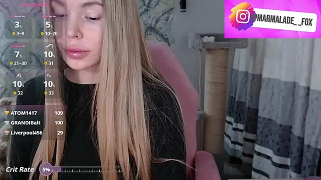 Marmalade Fox online show from March 5, 2026, 3:08 pm