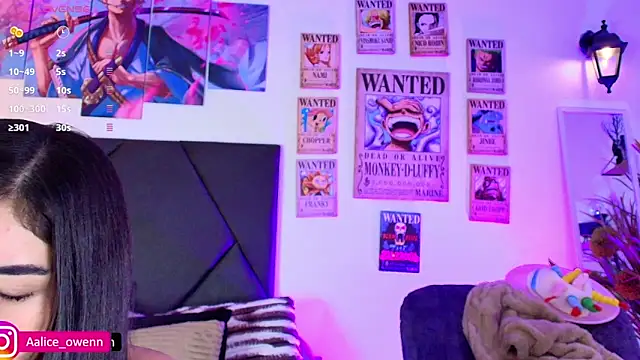 Aliceowenn online show from February 13, 2026, 9:11 pm