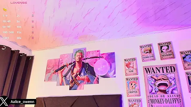 Aliceowenn online show from February 22, 2026, 11:03 pm