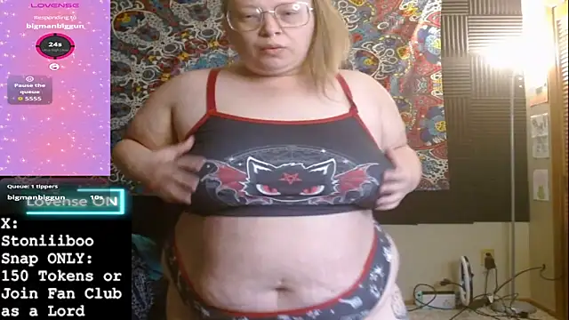 Stoniiiboo online show from March 3, 2026, 3:51 pm