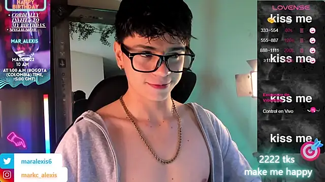 marckalexis online show from March 7, 2025, 8:44 pm