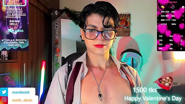 marckalexis online show from February 15, 2026, 2:08 am