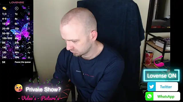 RealManHaveHairy online show from May 21, 2026, 5:42 pm