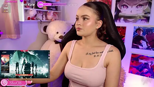 Iamsfer online show from February 15, 2026, 10:17 pm