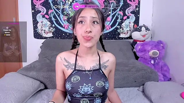 Snapshot of aciddollhell chatting on February 12, 2025, 10:04 pm aciddollhell online show from February 12, 2025, 10:04 pm