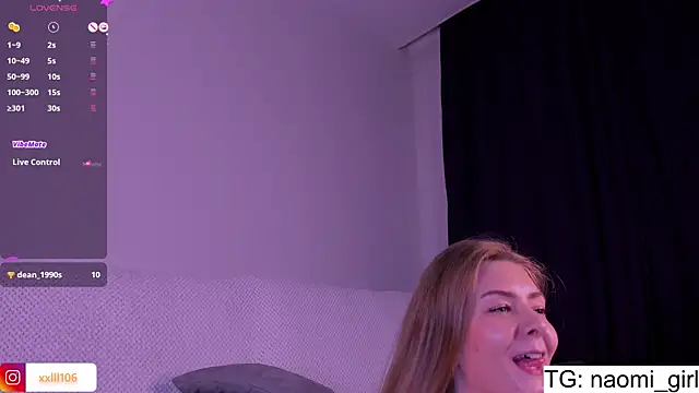 Naomi Girly online show from February 2, 2025, 5:21 am