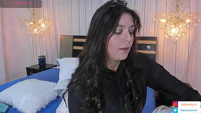 DahianaLincoln online show from February 9, 2025, 1:55 am