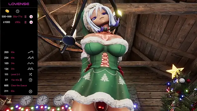 ElfieLove online show from December 11, 2024, 6:20 pm