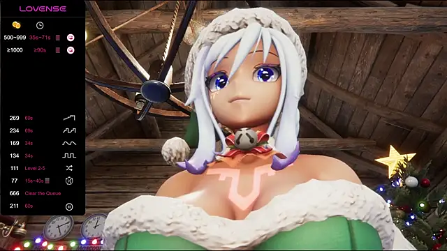 ElfieLove online show from December 28, 2024, 6:18 pm