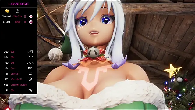 ElfieLove online show from December 29, 2024, 6:16 pm