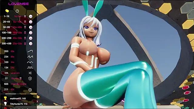 ElfieLove online show from February 11, 2025, 9:46 pm