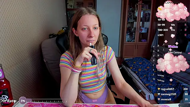 cutieMila online show from March 26, 2026, 9:59 am