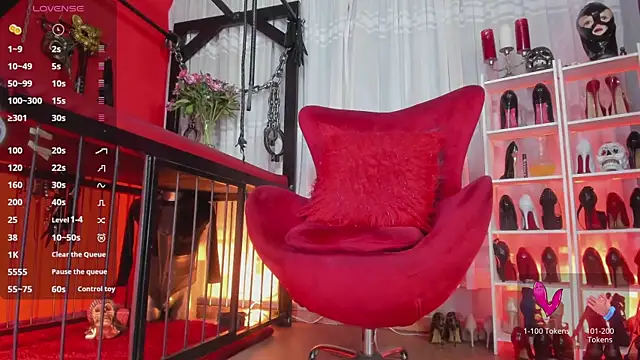 MistressAndre online show from March 24, 2026, 8:36 pm