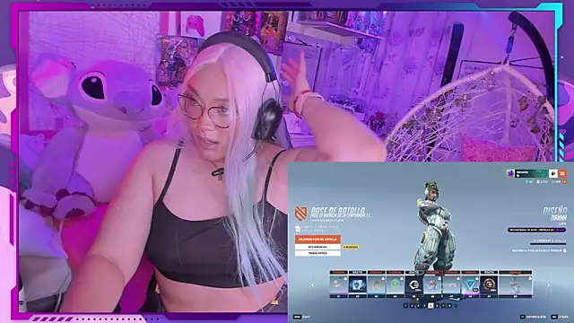 MegariaB online show from March 13, 2025, 4:38 am