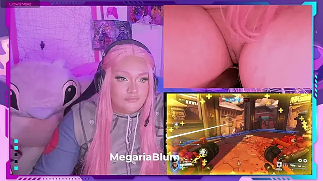 MegariaB online show from March 13, 2025, 7:42 am