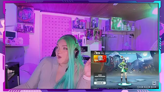 MegariaB online show from September 28, 2025, 4:18 am