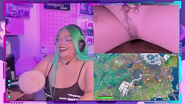 MegariaB online show from October 4, 2025, 3:48 am