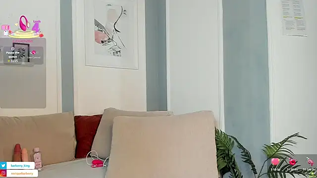 EnriqueBarberry online show from April 3, 2026, 5:16 am