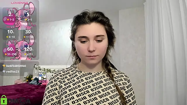 Snapshot of SweetMonicka chatting on February 21, 2025, 6:37 pm SweetMonicka online show from February 21, 2025, 6:37 pm