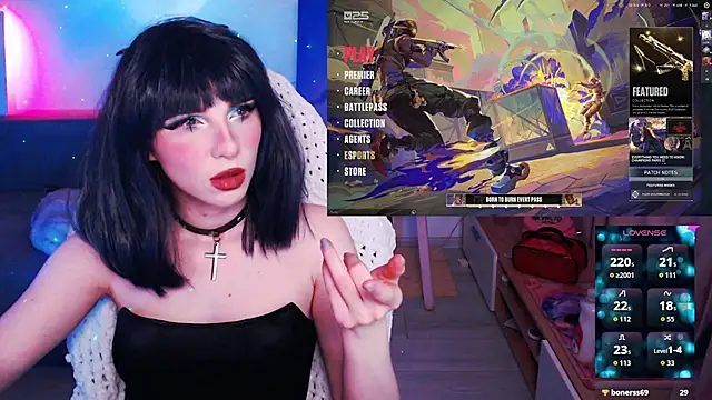 AmyBoop online show from September 19, 2025, 8:20 pm