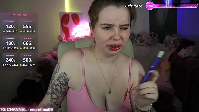 SecretDesireMe online show from November 2, 2025, 9:39 pm