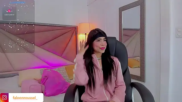 Snapshot of FaloonRoussel chatting on February 8, 2025, 11:55 pm FaloonRoussel online show from February 8, 2025, 11:55 pm