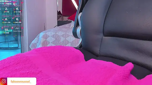 Snapshot of FaloonRoussel chatting on February 25, 2025, 9:24 pm FaloonRoussel online show from February 25, 2025, 9:24 pm