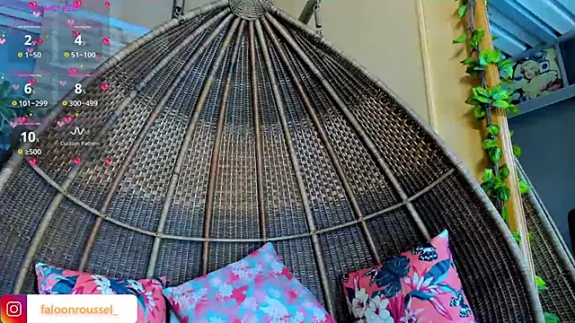 Snapshot of FaloonRoussel chatting on March 8, 2025, 3:50 am FaloonRoussel online show from March 8, 2025, 3:50 am