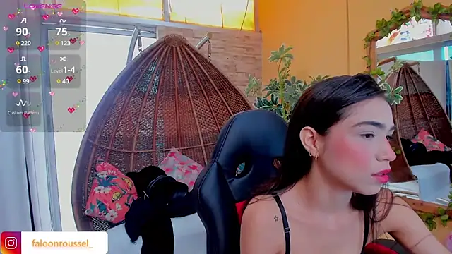 Snapshot of FaloonRoussel chatting on March 15, 2025, 6:54 pm FaloonRoussel online show from March 15, 2025, 6:54 pm