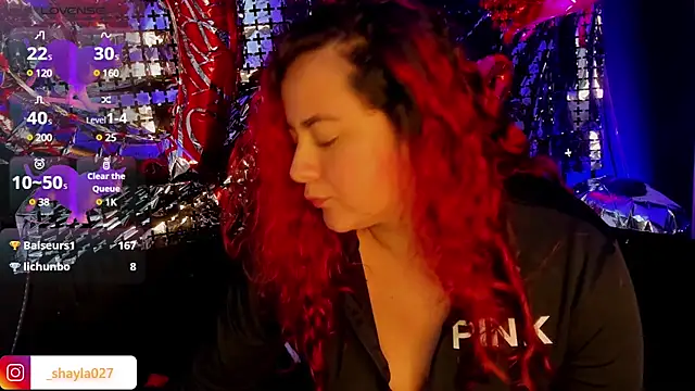 Shayla27 online show from February 12, 2025, 4:44 pm