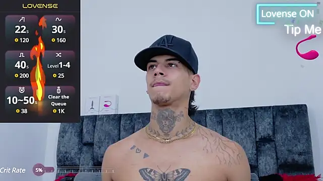 JAYCOB00 online show from February 16, 2025, 8:43 am