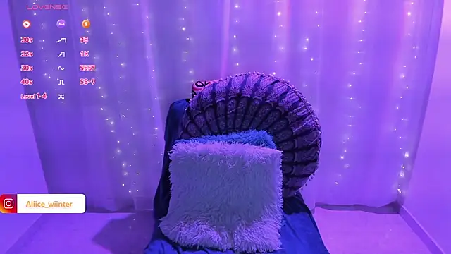 Alice winter  online show from March 18, 2025, 1:21 am