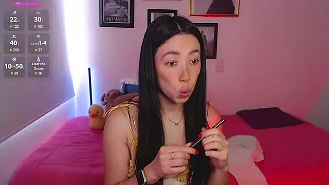 lilyy evanss online show from March 3, 2025, 10:10 pm