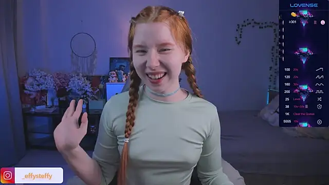 CallMeEffy1 online show from November 6, 2025, 7:37 pm